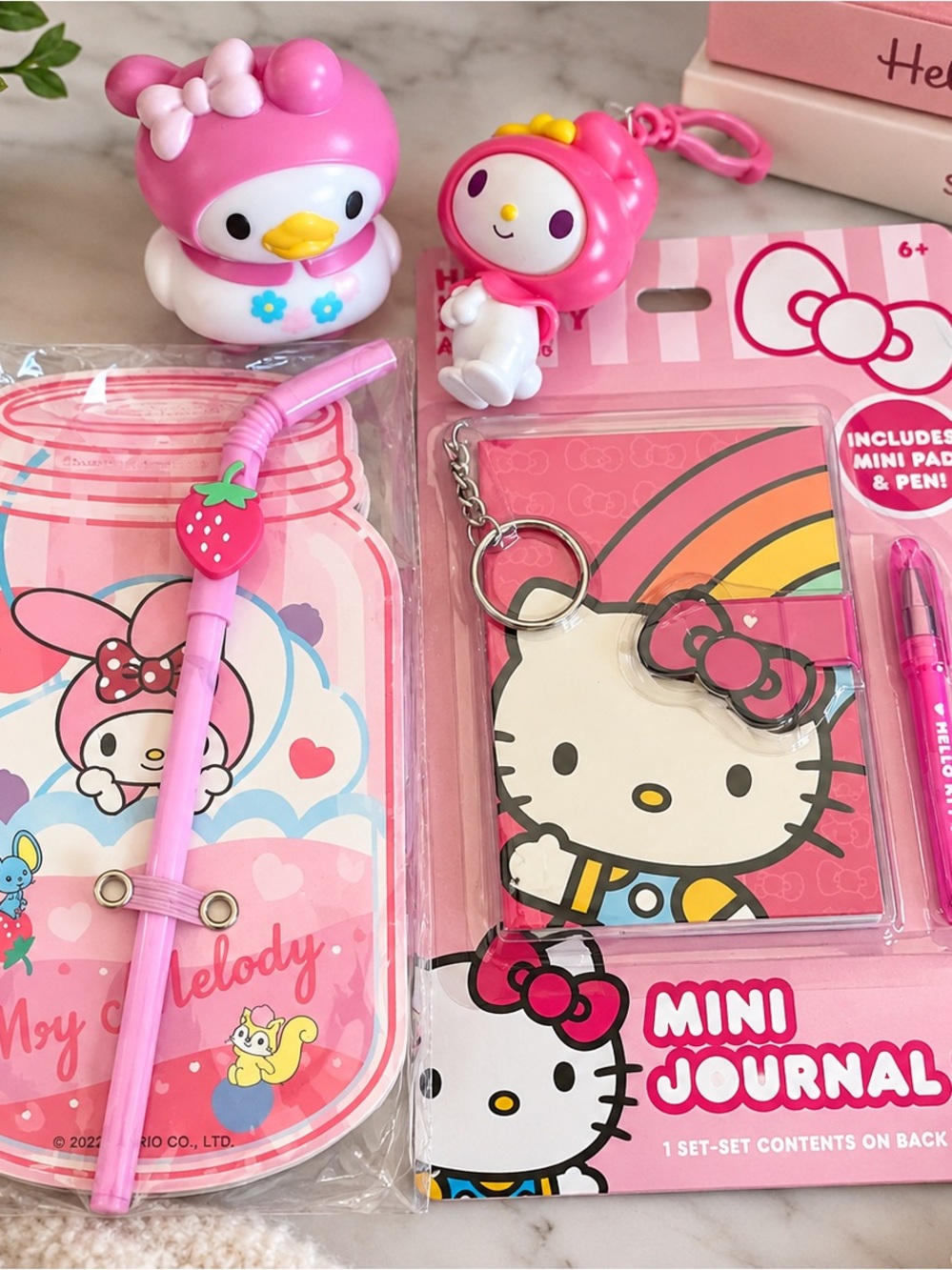SANRIO BUNDLE My Melody and Hello Kitty FOUR Items NIP or NWOT 🩷✨🩷